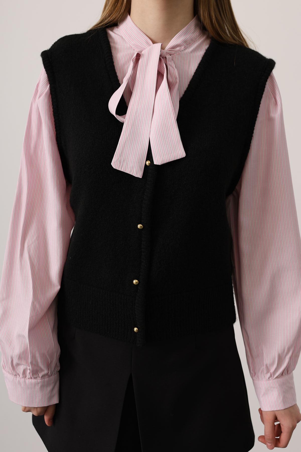 Camisa Lazo Rosa con Chaleco