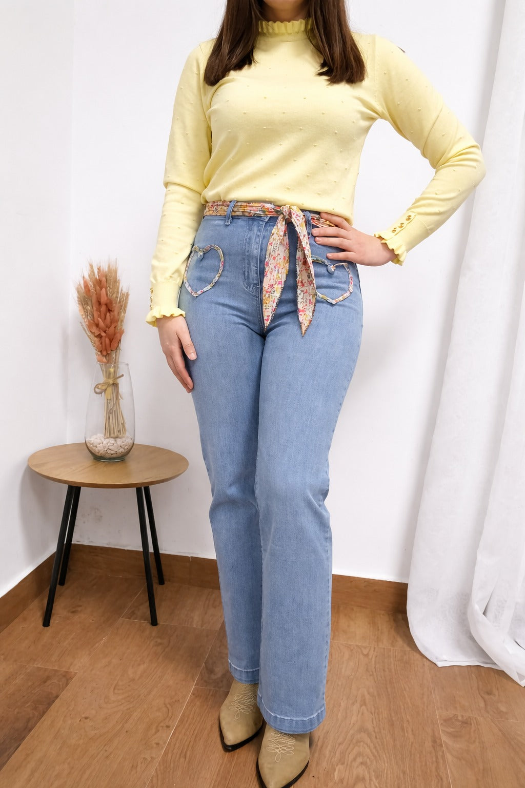 Vaquero Corazón con Lazo