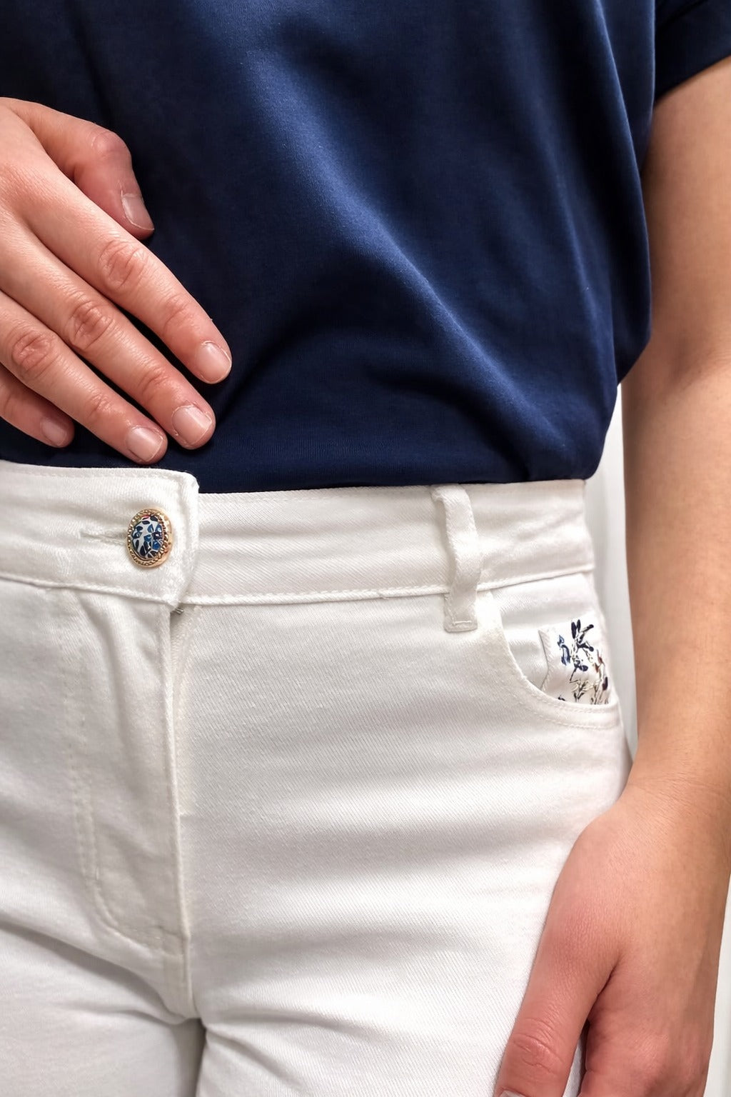 Pantalón Lazo Floral